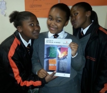 Learners with a Gr 10 Physical Sciences textbook